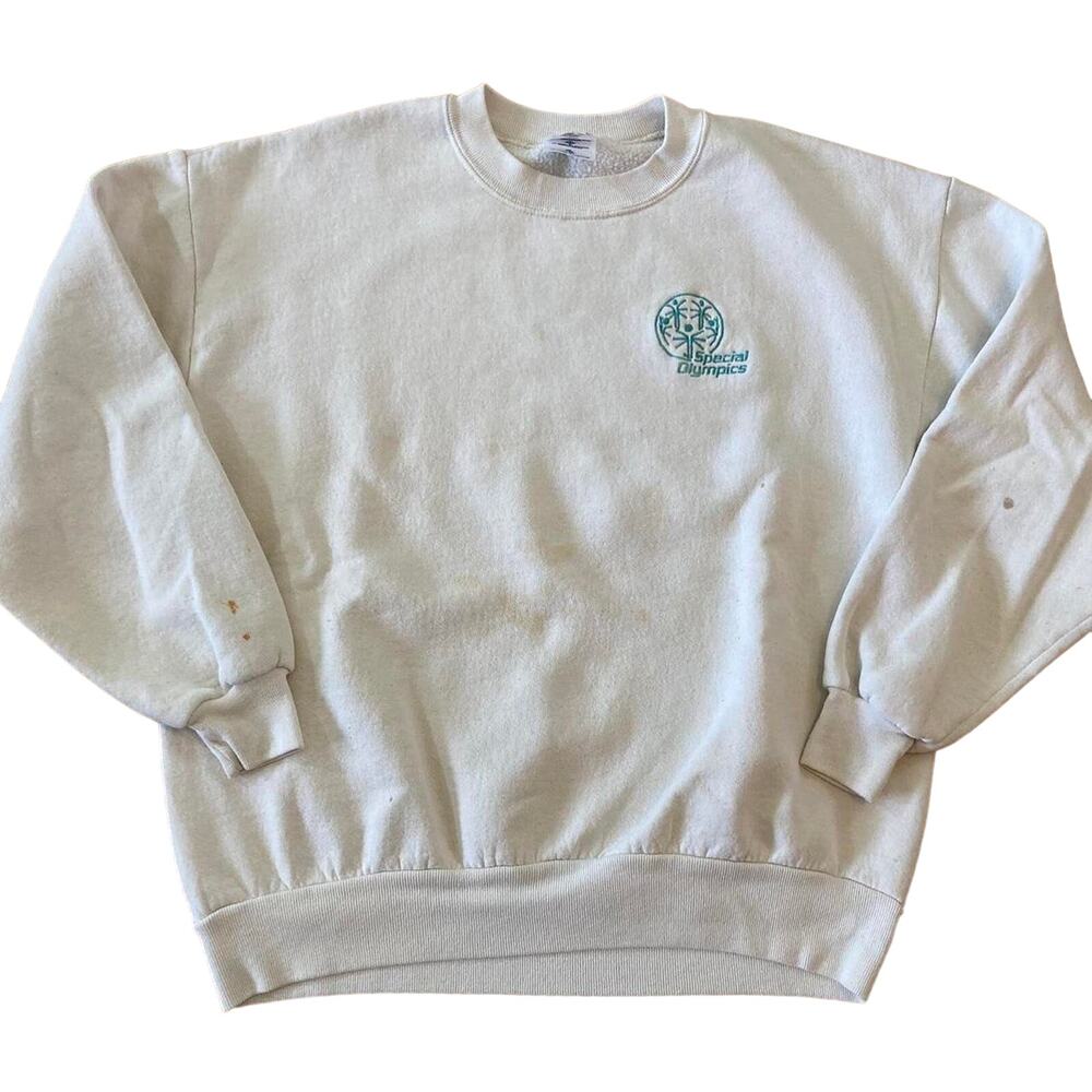 VTG 90s Thrashed Special Olympics Sweatshirt size XL